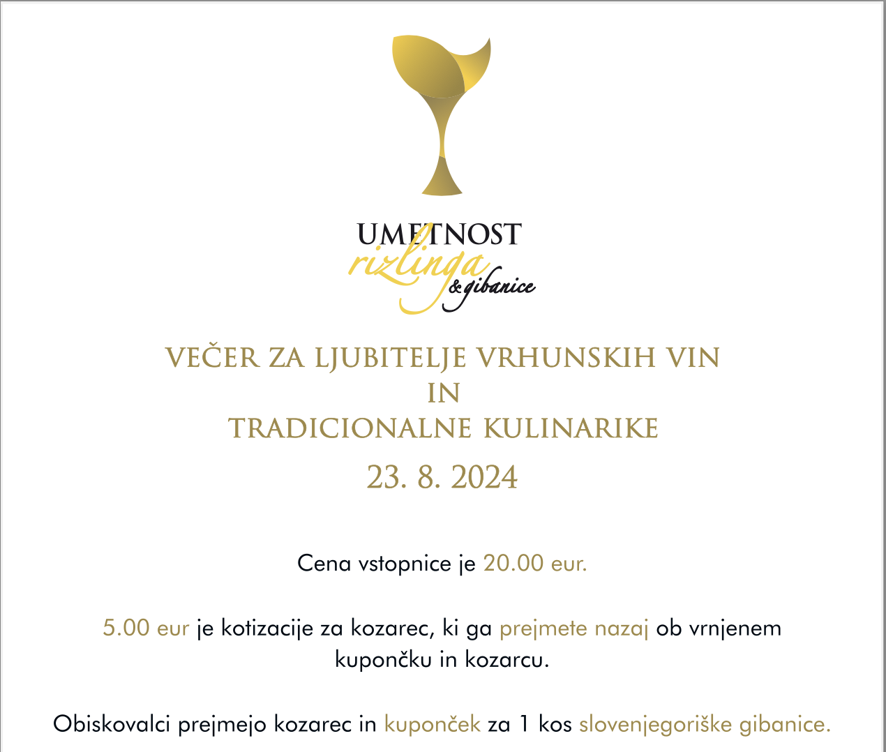 Umetnost rizlinga in gibanice